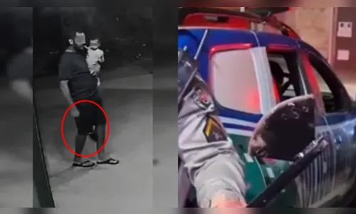 Homem é acusado de ameaçar bebê com machado e arremessar criança ao chão
