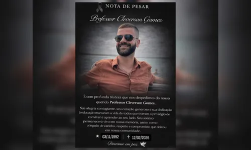 Morte do professor Cleverson Gomes, aos 33 anos, gera comoção em Grandes Rios