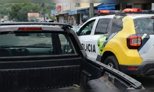 PM flagra crianças em carroceria e aborda motorista em Grandes Rios