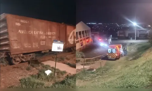 Trem atinge dois homens no Jardim Ponta Grossa em Apucarana