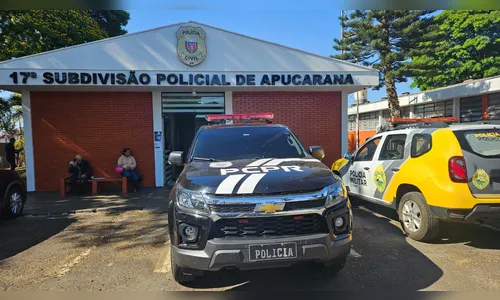 Polícia Civil prende cinco pessoas em operação contra tráfico e extorsão em Apucarana