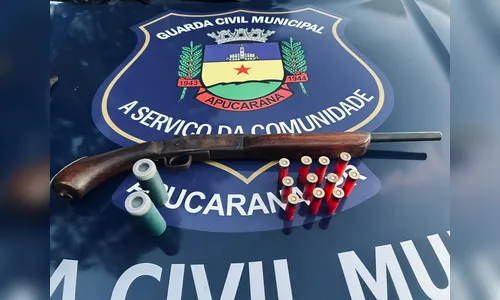 Homem armado briga após jogo no Correia de Freitas e vai preso pela GCM