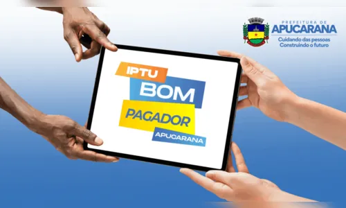 Após atraso na entrega de carnês, Apucarana prorroga prazo para pagamento do IPTU