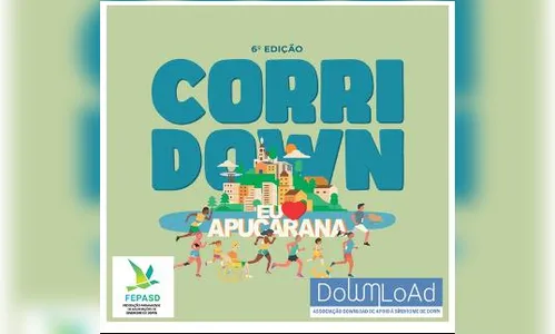 Inscrições para a CorriDown estão abertas em Apucarana; veja como participar