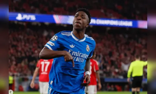Vini Jr denuncia racismo em vitória do Real Madrid sobre o Benfica; entenda