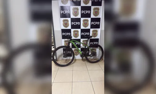 PCPR recupera bicicleta de R$ 12 mil furtada em Jandaia do Sul