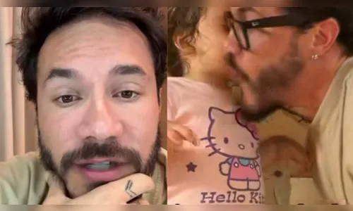 Eliezer faz alerta sobre os pais beijarem a boca dos filhos: ‘Acho perigoso’