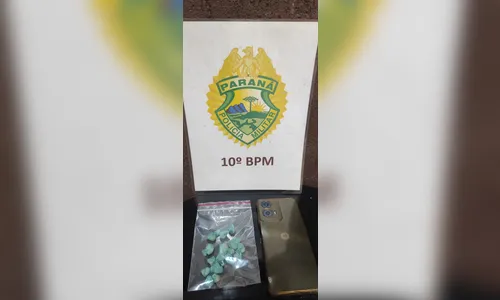 PM prende jovem com crack escondido às margens da BR-376 em Califórnia