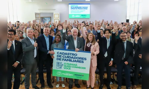 Paraná lança Cadastro do Cuidador e reforça cooperação em políticas para pessoa idosa