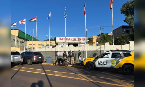Motociclista fica ferido em acidente em frente à Praça Mauá em Apucarana