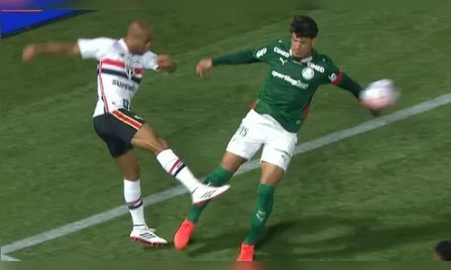 Foi pênalti? Arbitragem vira debate após Palmeiras x São Paulo
