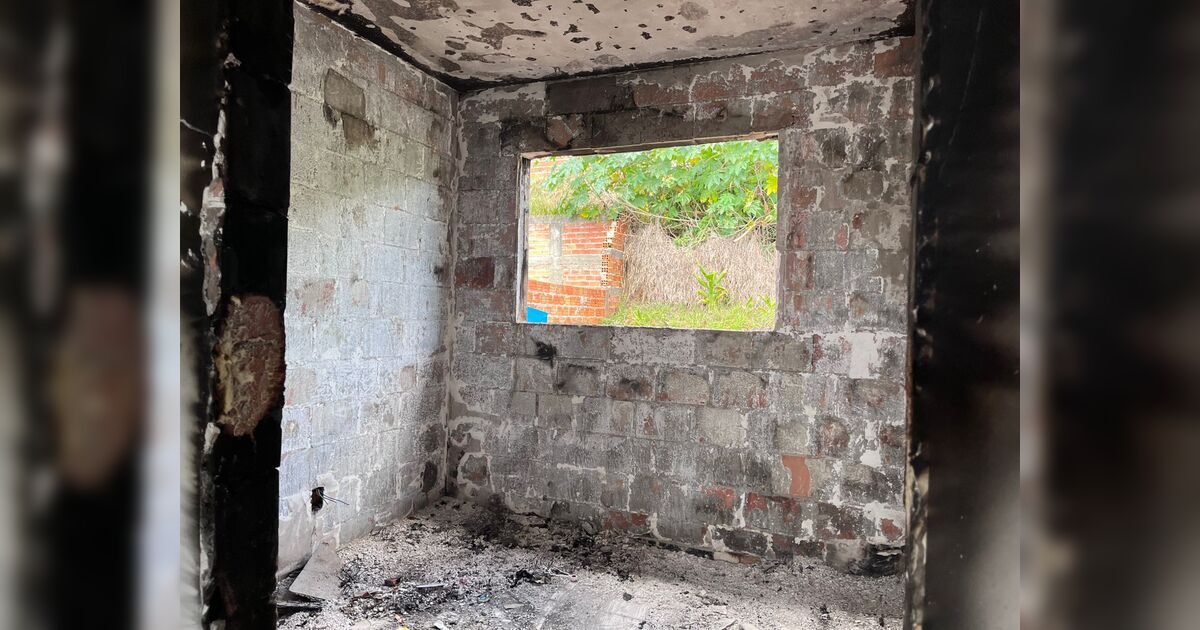 Mulher perde tudo após curto-circuito causar incêndio no Solo Sagrado, em Apucarana