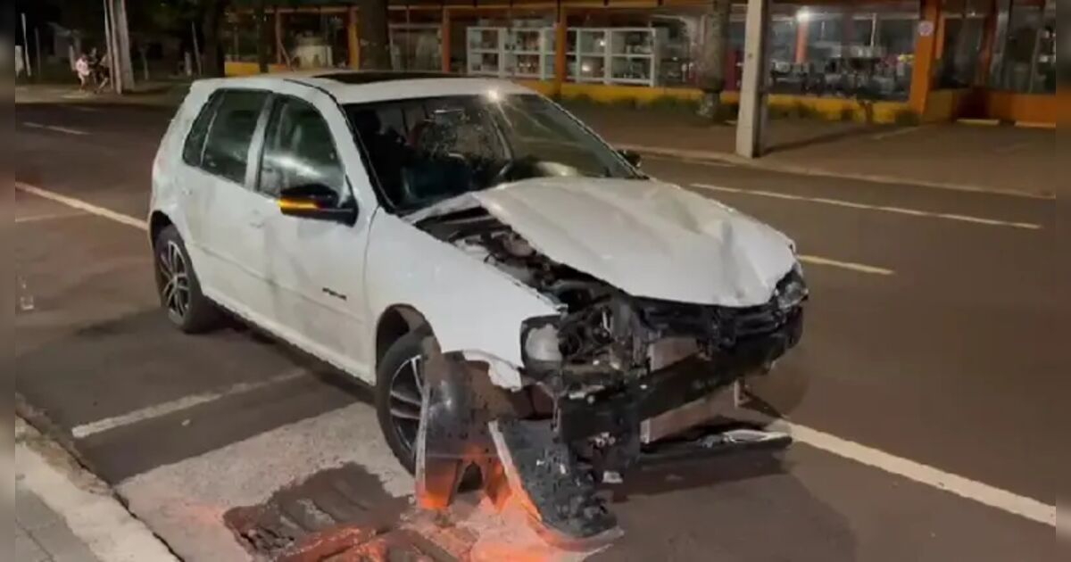 Motociclista fica gravemente ferido após acidente em Cascavel