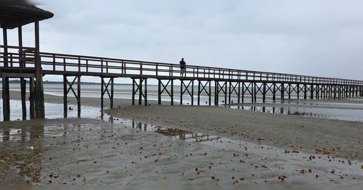 Ciclone faz maior laguna costeira da América do Sul recuar 200 metros no RS; veja