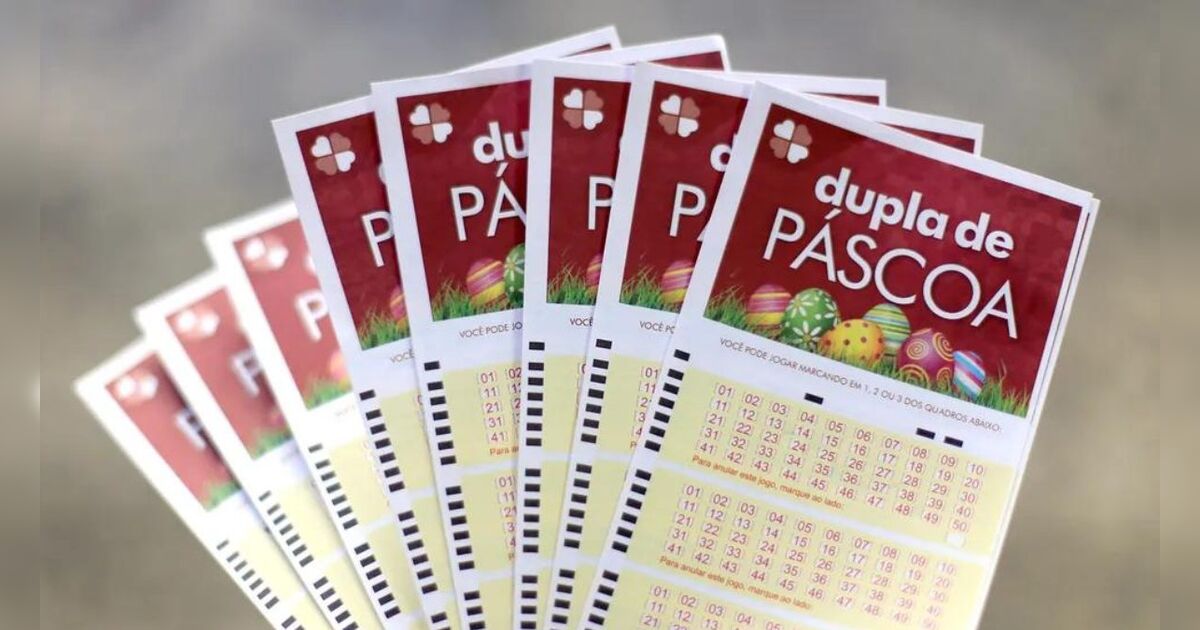 Dupla de Páscoa 2026: veja os números sorteados no concurso de R$ 40 milhões
