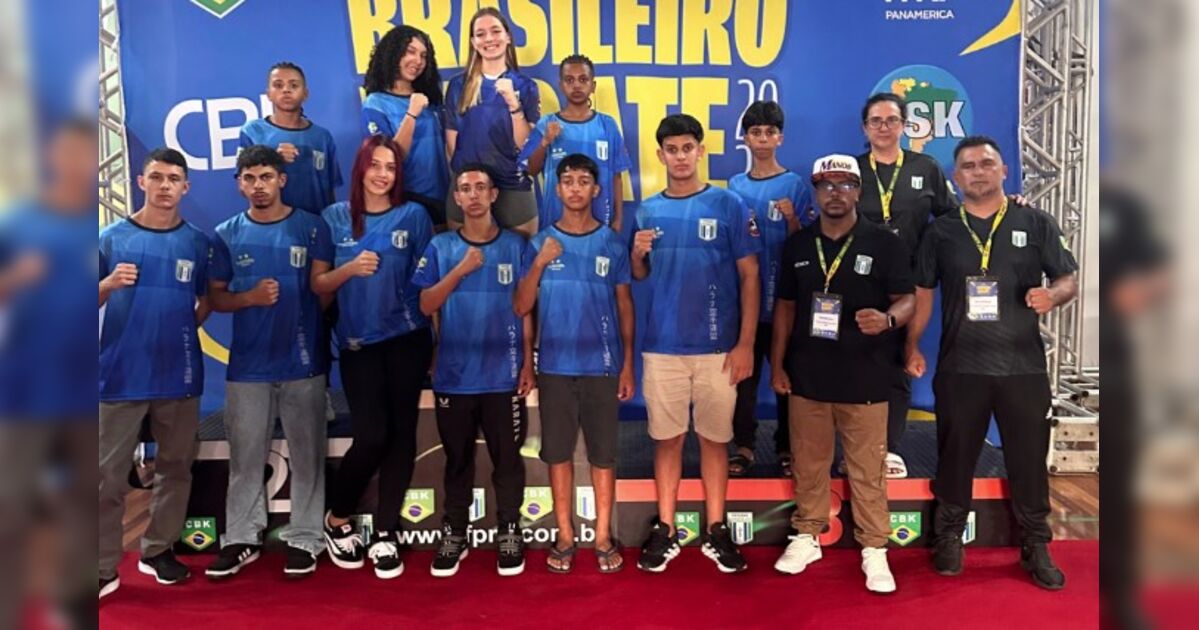Apucarana leva equipe ao Brasileiro de Karatê e reforça formação de jovens atletas