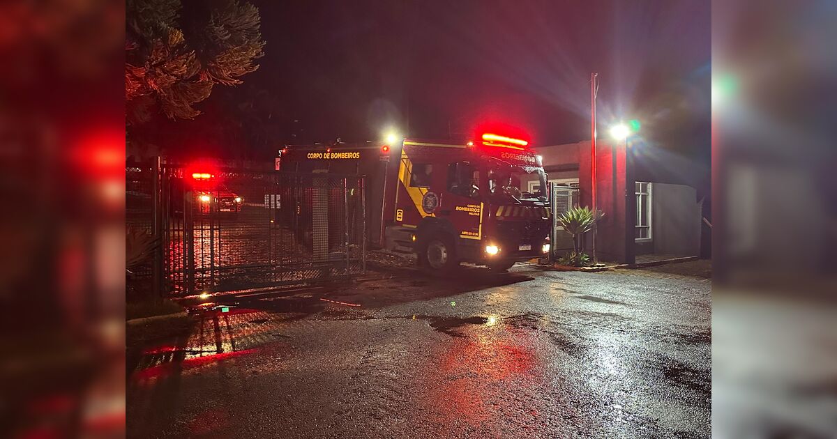 Incêndio atinge maquinário de empresa no Contorno Sul de Apucarana