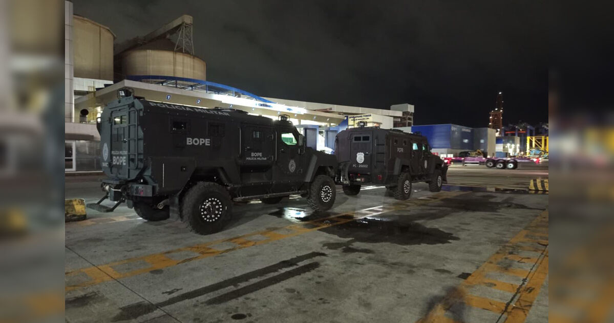 Novos blindados para as forças policiais começam a chegar no PR