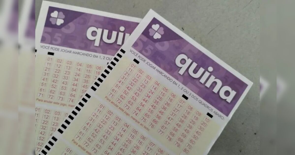 Veja o resultado da Quina concurso 6990 desta terça-feira (31)