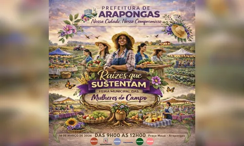 Arapongas promove Feira Municipal das Mulheres do Campo 