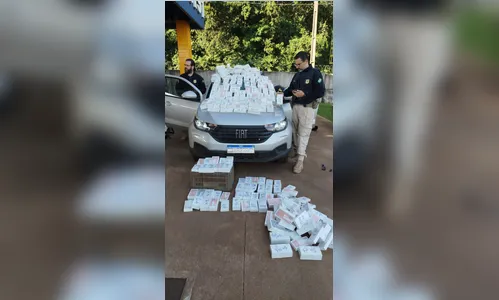Carga de R$ 3 milhões: PRF apreende 350 iPhones escondido em picape na BR-369 no Paraná