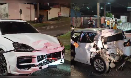 Porsche se envolve em acidente e deixa cinco pessoas feridas no PR