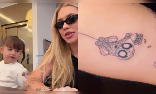 Virginia Fonseca mostra as novas tatuagens que fez a pedido das filhas; veja