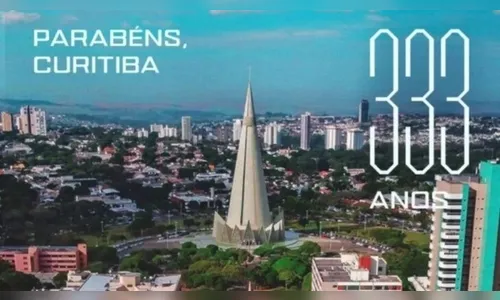 Palmeiras dá parabéns a Curitiba com foto de Maringá e web não perdoa