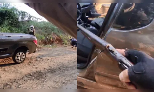 Rocam apreende escopeta e materiais para furto de gado em Apucarana