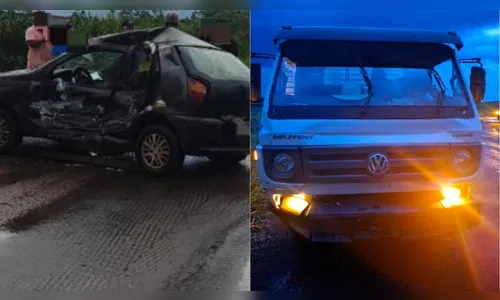 Motorista com CNH vencida fica ferido em batida na PRC-272