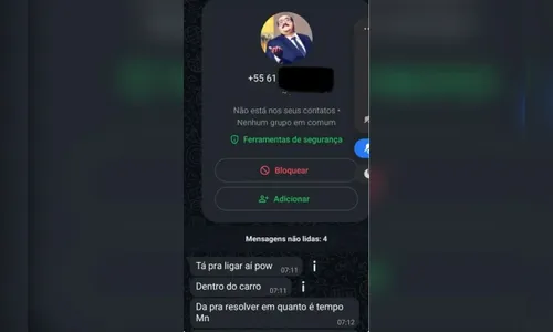 Agiota usava foto do Sr. Barriga para pressionar vítima por pagamento