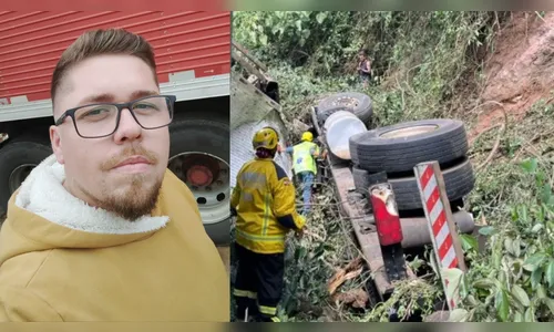 Apucaranense é entubado após grave acidente em SC; família pede orações