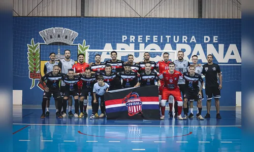 Apucarana Futsal visita o Mangueirinha pela Série Prata do Paranaense