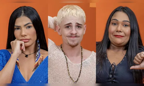 BBB 26: Marciele, Juliano e Chaiany estão no paredão
