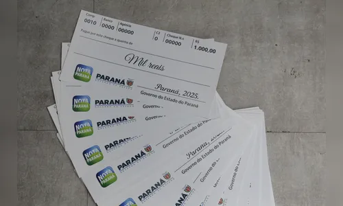 Moradores de Apucarana e região ganham R$ 1 mil do Nota Paraná