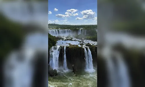 Vazão das Cataratas do Iguaçu cai para um terço da média em meio à estiagem no PR