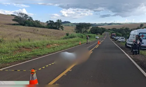 Motorista morre atropelado pelo próprio caminhão após pular de cabine no Paraná
