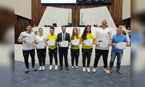 Deputado Arilson propõe homenagem à Seleção Brasileira Feminina Sub-20 de Handebol