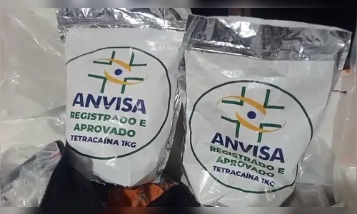 Polícia prende grupo com tetracaína usada para falsificar cocaína pura