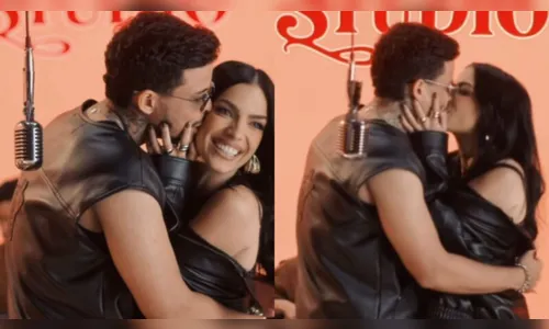 É oficial! Felipe Amorim pede namorada em casamento; veja vídeo