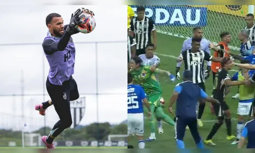 Everson se pronuncia após pancadaria em clássico entre Atlético e Cruzeiro