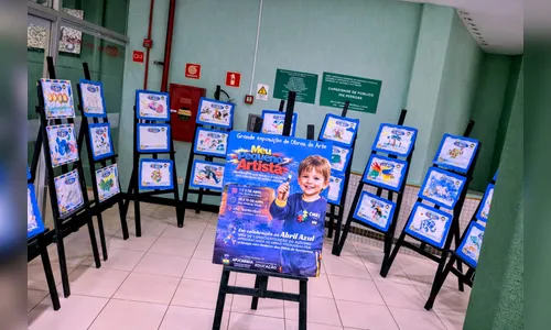 Exposição destaca talento e inclusão de crianças com autismo no Cine Teatro Fênix