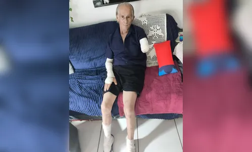 Idoso atacado por pitbulls tenta reconstruir rotina após perder braço