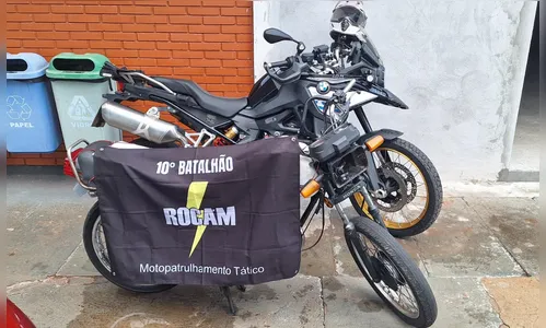 Jovem é preso com moto adulterada e placa falsa no João Paulo