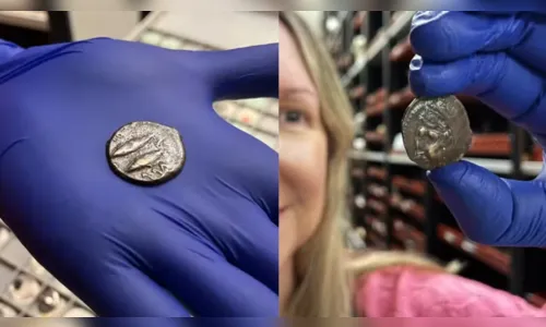 Moeda de 2 mil anos é usada por engano para pagar passagem de ônibus