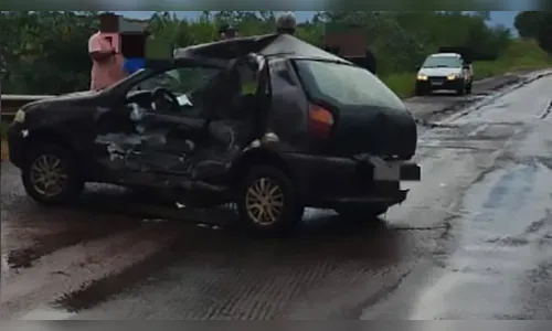 Vítima de acidente na PR-272 em Cruzmaltina morre no hospital