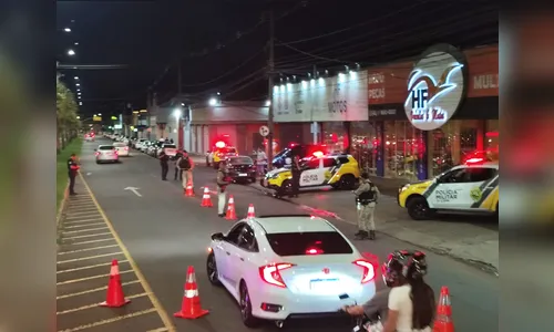 Motorista é preso por embriaguez ao volante em blitz da Lei Seca