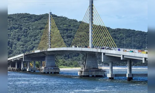 Governador anuncia entrega da Ponte de Guaratuba para 29 de abril