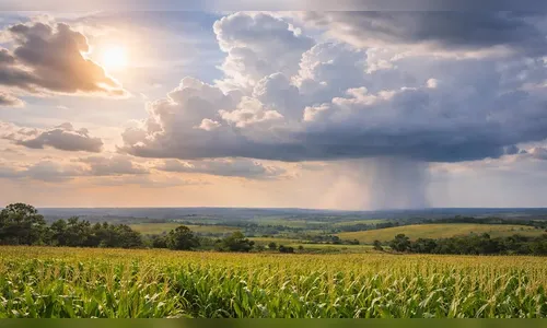 Ivaiporã terá sol entre nuvens e chance de pancadas de chuva nesta sexta (13)