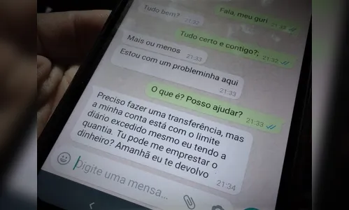Morador de Rio Bom perde quase R$ 3 mil em golpe de perfil falso no WhatsApp